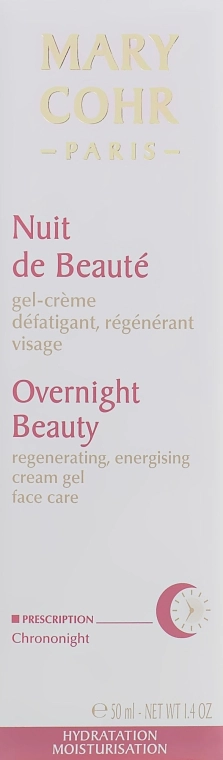 Mary Cohr Крем-гель для обличчя, регенерувальний Enriched Overnight Beauty Regenerating Energising Cream Gel - фото N1