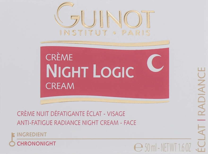 Guinot Refreshing Night Cream for Glowing Skin Night Logic Cream - фото N1