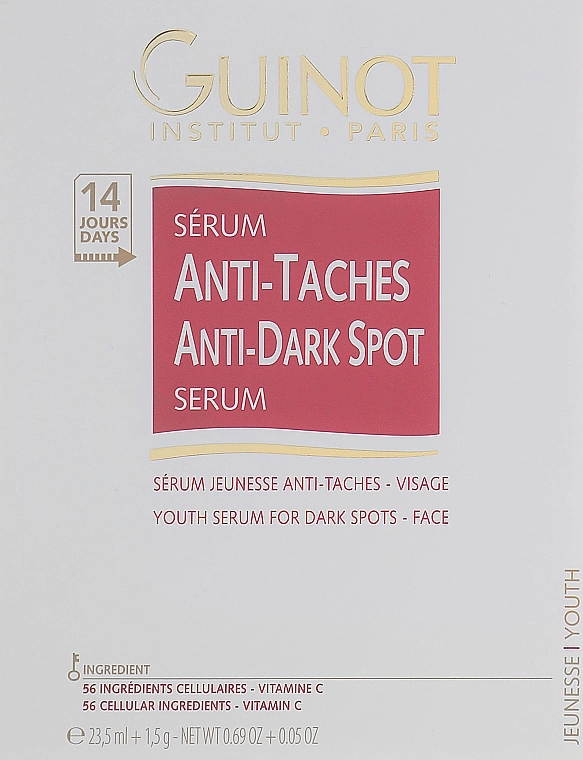 Guinot Сироватка від пігментних плям Anti-Dark Spot Serum - фото N3