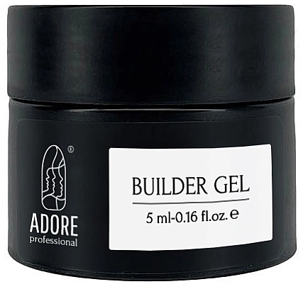 Adore Professional Конструирующий гель для ногтей, 5 г Builder Gel - фото N1