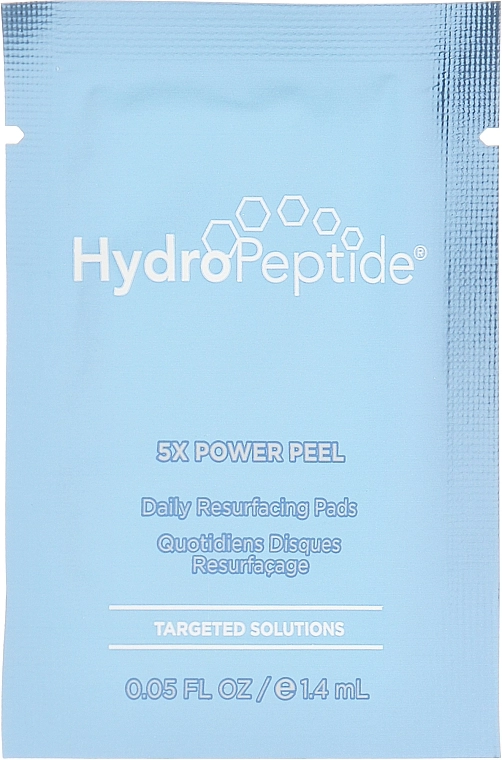 HydroPeptide Омолаживающий пилинг в салфетках 5x Power Peel - фото N2