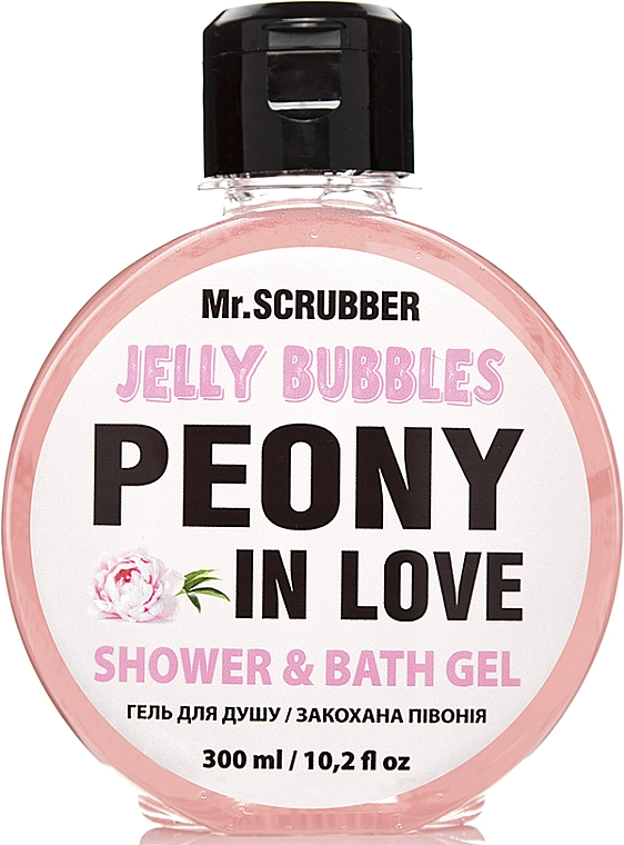 Mr.Scrubber Гель для душа Jelly Bubbles Peony in Love Shower & Bath Gel - фото N1