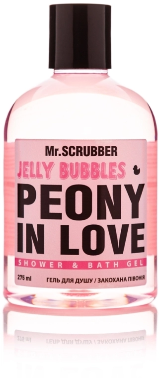 Mr.Scrubber Гель для душа Jelly Bubbles Peony in Love Shower & Bath Gel - фото N2