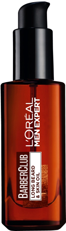 L’Oreal Paris Олія для догляду за бородою та шкірою обличчя Men Expert Barber Club Long Beard + Skin Oil - фото N1