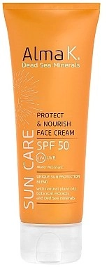 Alma K. Солнцезащитный крем для лица Sun Care Protect & Nourish Face Cream SPF 50 - фото N1