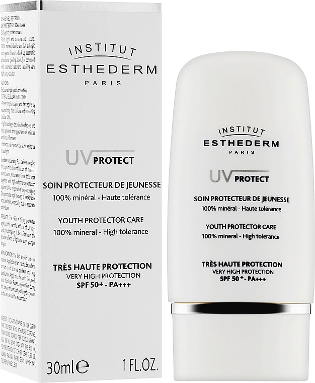 Institut Esthederm Защитный флюид для лица SPF 50 UV Protect Youth Protector Care - фото N2