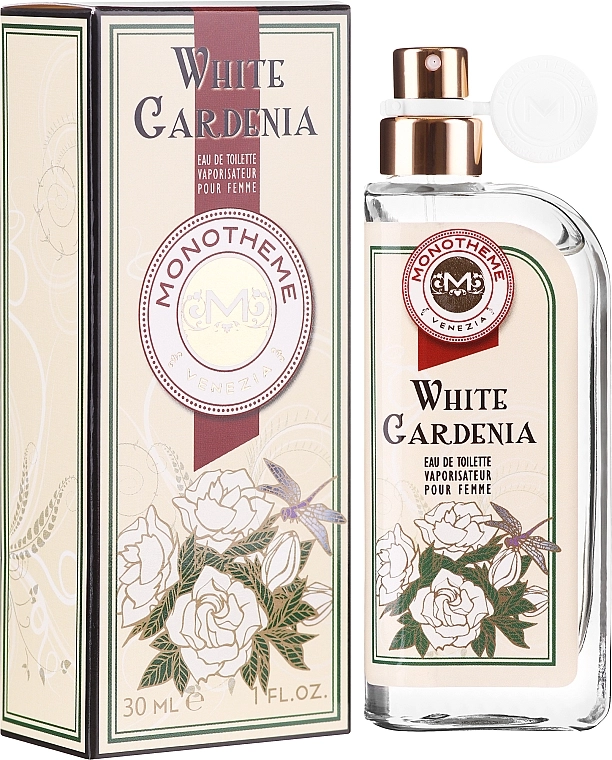 Туалетна вода - Monotheme Fine Fragrances Venezia White Gardenia, 100 мл - фото N2
