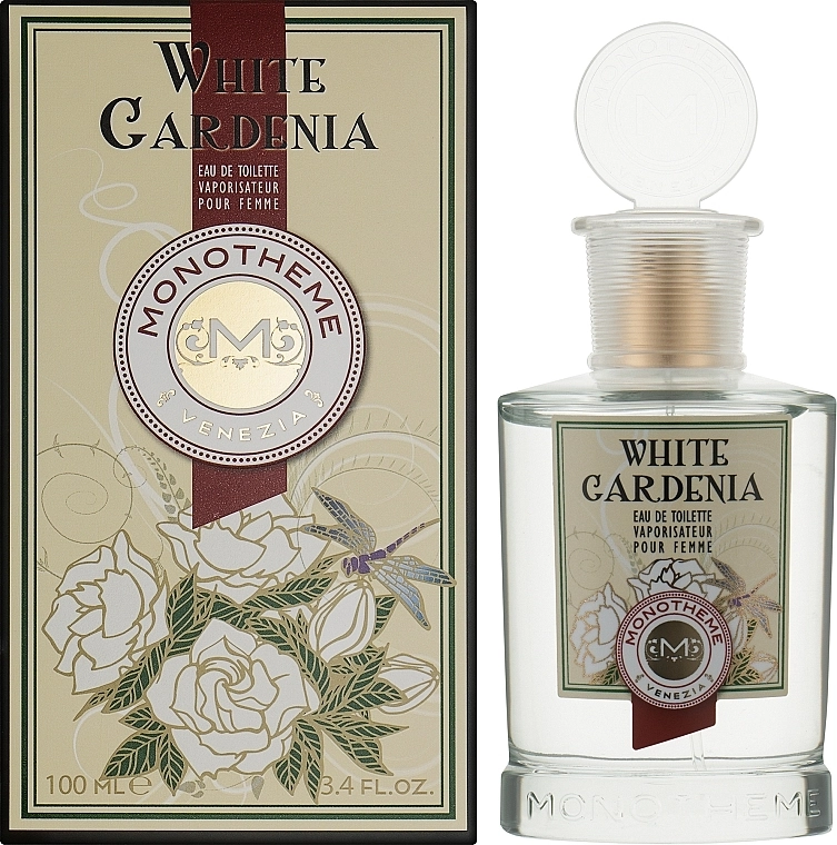 Туалетная вода - Monotheme Fine Fragrances Venezia White Gardenia, 100 мл - фото N4