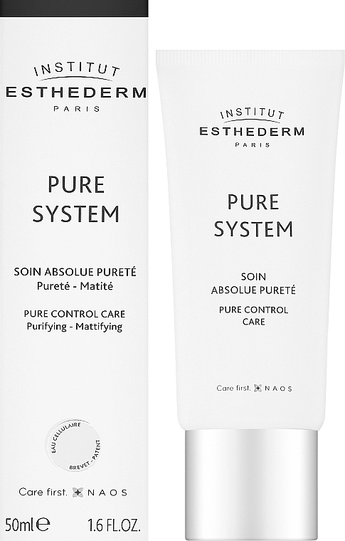 Institut Esthederm Крем для обличчя "Абсолютна чистота" Pure System Pure Control Care - фото N2