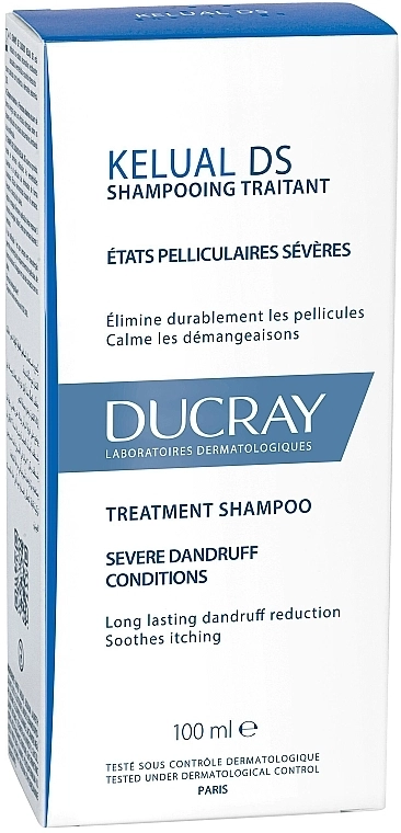 Ducray Шампунь проти лупи Kelual Ds Shampoo - фото N3