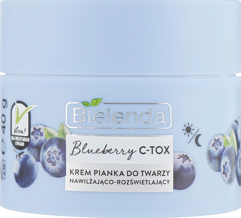 Bielenda Крем-пенка для лица Blueberry C-Tox - фото N2
