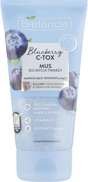 Bielenda Мусс для лица Blueberry C-Tox Face Wash - фото N1