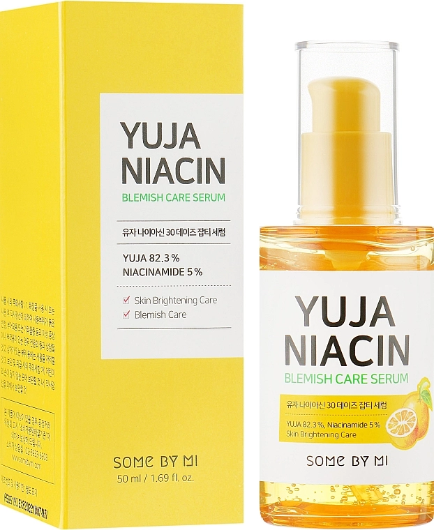 Some By Mi Вирівнювальна тон сироватка Yuja Niacin Blemish Care Serum - фото N2