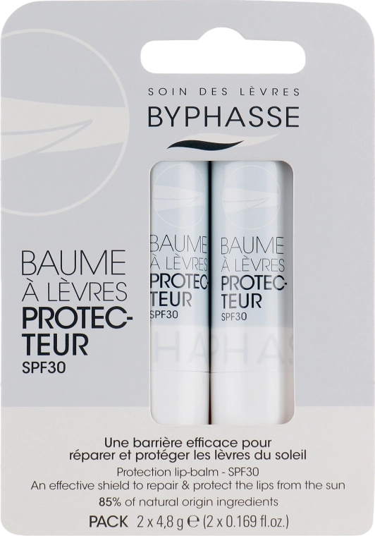 Byphasse Бальзам для губ Protection Lip Balm SPF30 - фото N1