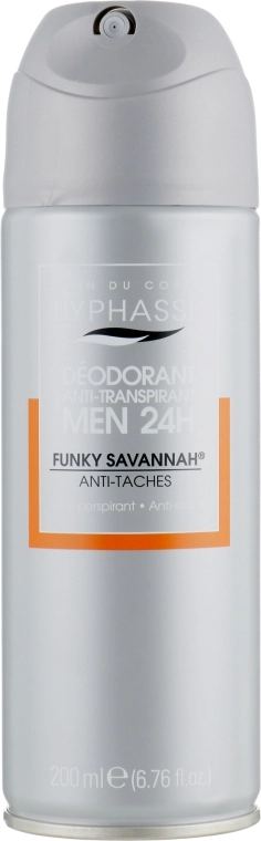 Byphasse Дезодорант для чоловіків 24h Men Deodorant Funky Savannah - фото N1