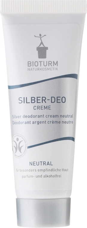 Bioturm Дезодорант-крем Silber-Deo Neutral Cream No.39 - фото N1