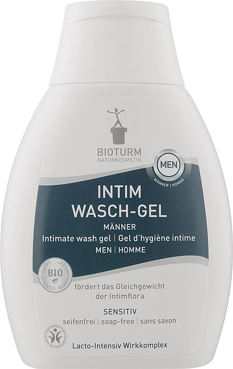 Bioturm Мужской гель для интимной гигиены Intimate Washing Gel for Men No. 28 - фото N1