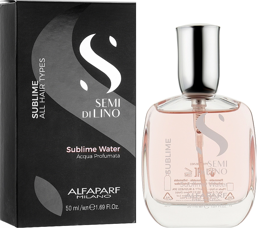Alfaparf Еліксир для волосся і тіла Milano Semi Di Lino Sublime Sublime Water - фото N2
