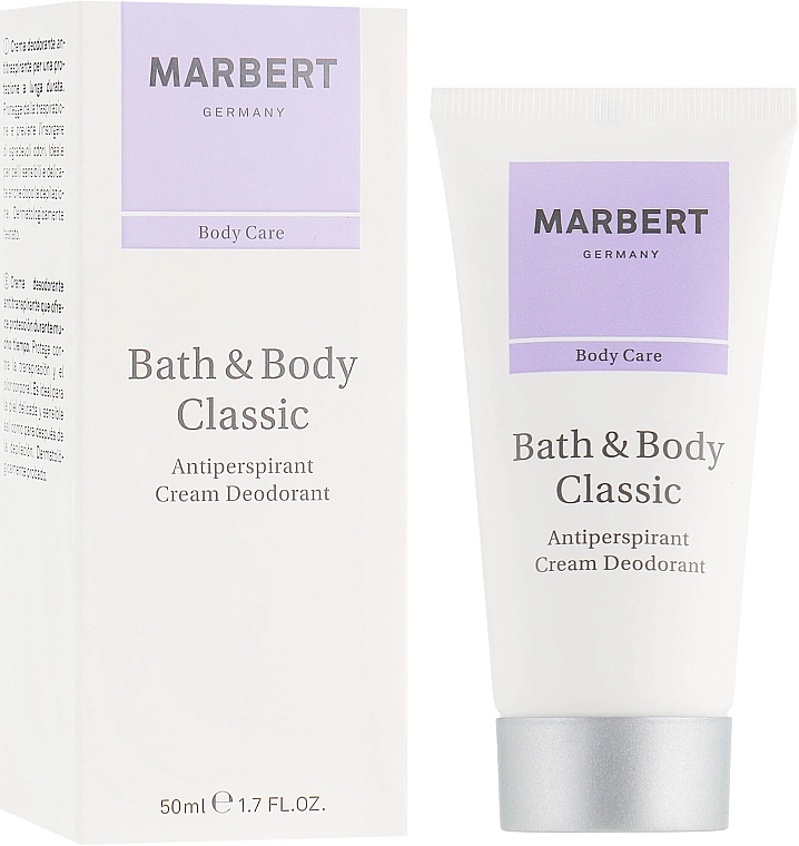 Marbert Антиперспирантный крем-дезодорант Bath & Body Classic Anti-Perspirant Cream Deodorant - фото N1