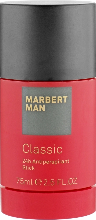 Marbert Дезодорант-стик "24 часа защиты" Man Classic 24h Anti-Perspirant Stick - фото N1