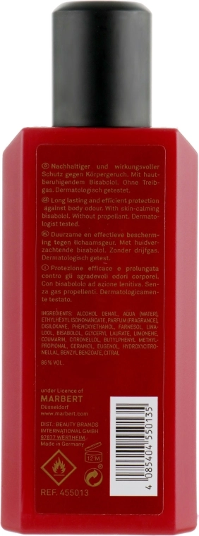 Marbert Натуральний дезодорант-спрей Man Classic Natural Deodorant Spray - фото N2