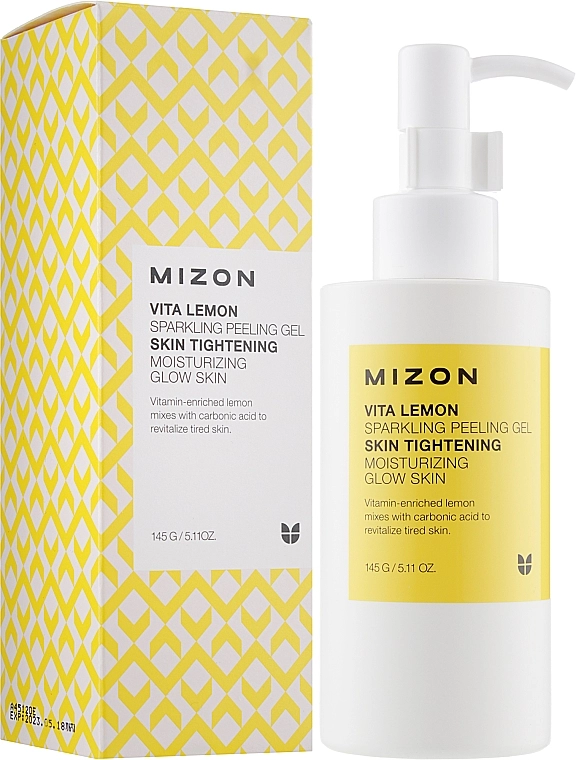 Mizon Пілінг-гель з екстрактом лимона Vita Lemon Sparkling Peeling Gel - фото N2