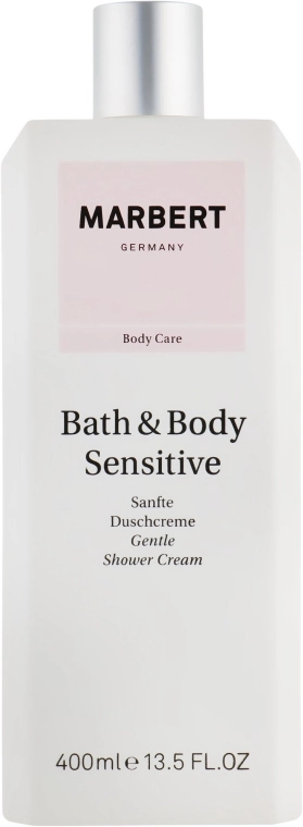 Marbert Крем для душу Bath & Body Sensitive Gentle Shower Cream - фото N1