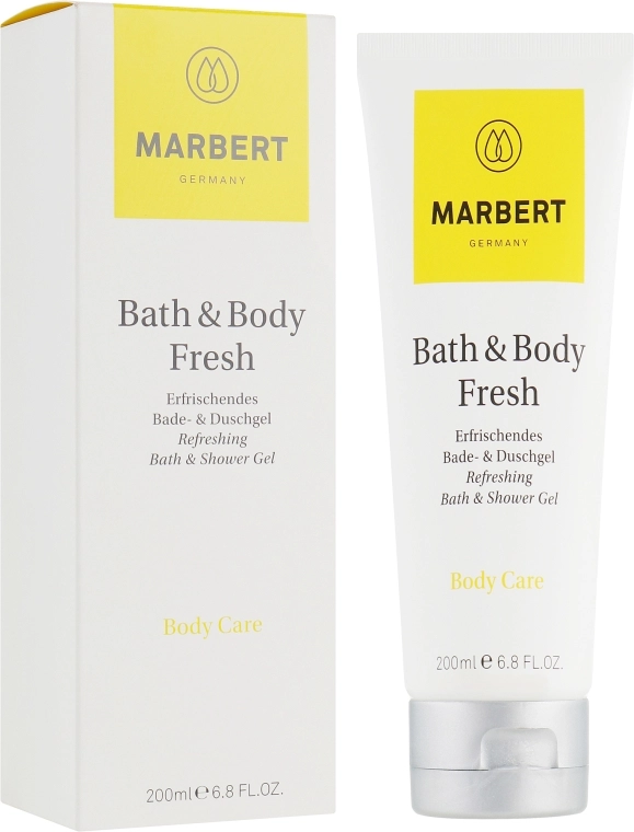 Marbert Гель для душу з освіжаючим ароматом цитрусових Bath & Body Fresh Refreshing Shower Gel - фото N1