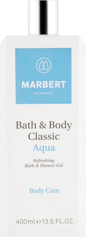 Marbert Гель для душу Bath & Body Classic Aqua Bath & Shower Gel - фото N1