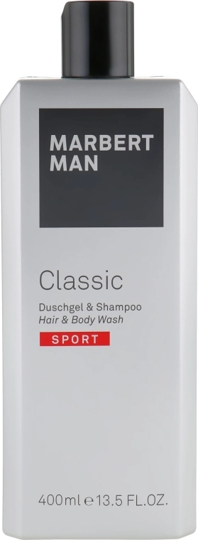 Marbert Средство по уходу за волосами и телом Man Classic Sport Hair & Body Wash - фото N1