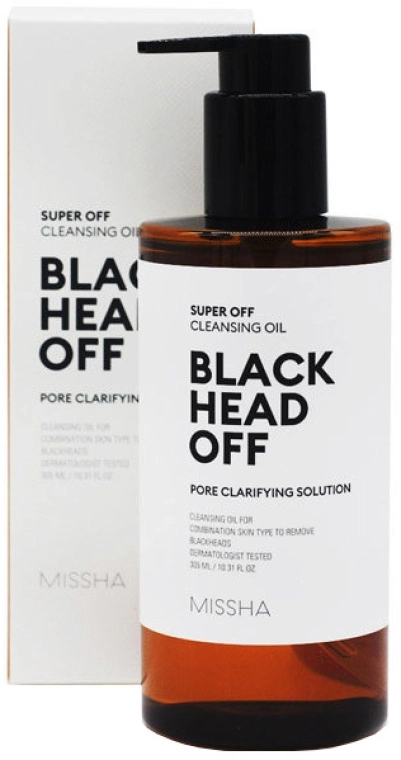 Missha Гідрофільна олія для очищення обличчя від чорних точок Super Off Cleansing Oil Blackhead Off - фото N1