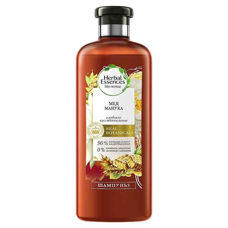 Herbal Essences Зволожувальний шампунь "Мед манука" Bourbon Manuka Honey Shampoo - фото N1