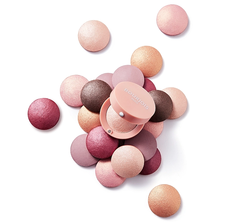 Тіні для вій - Bourjois Little Round Pot Individual Eyeshadow, 11 - Pink Parfait - фото N5