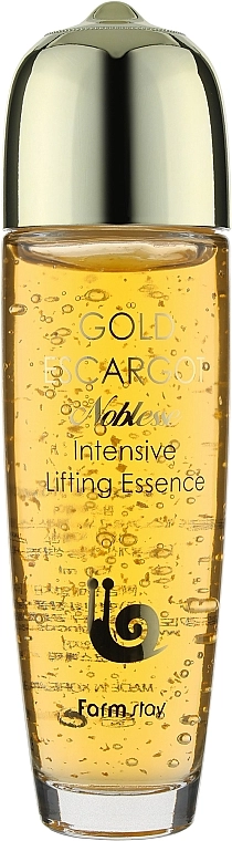 FarmStay Есенція для обличчя з муцином королівського равлика Gold Escargot Noblesse Intensive Lifting Essence - фото N1