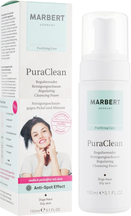 Marbert Очищувальна піна для обличчя Pura Clean Regulating Cleansing Foam - фото N1