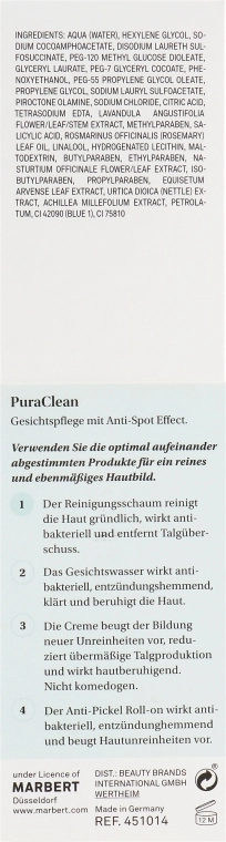 Marbert Очищувальна піна для обличчя Pura Clean Regulating Cleansing Foam - фото N3