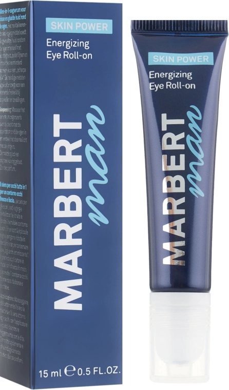 Marbert Сироватка для шкіри навколо очей Man Skin Power Energizing Eye Roll-on - фото N1