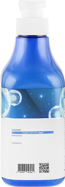 FarmStay Шампунь-кондиционер увлажняющий с коллагеном Collagen Water Full Moist Shampoo And Conditioner - фото N3