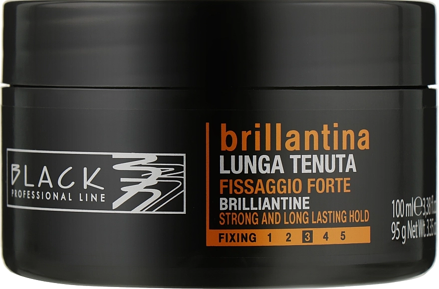 Black Professional Line Віск для волосся Brilliantine Strong And Long Lasting Hold - фото N1