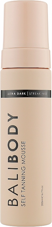 Bali Body Ультратемний мус-автозасмага для тіла Self Tanning Mousse Ultra Dark - фото N1