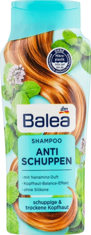 Balea Шампунь для волос против перхоти Shampoo Anti-Schuppen - фото N2