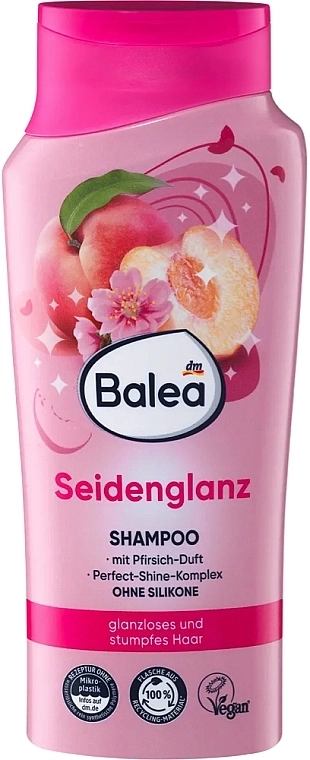 Balea Шампунь для блиску волосся Shampoo Seidenglanz - фото N1
