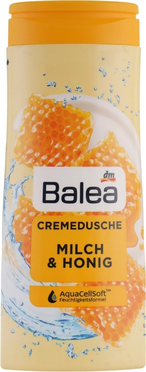 Balea Крем-гель для душу з ароматом меду Milch & Honig - фото N2