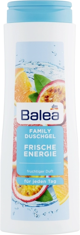 Balea Гель для душа семейный "Свежесть энергии" Shower Gel Family Fresh Energy - фото N2
