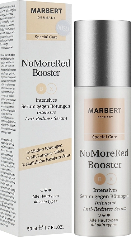 Marbert Сыворотка от покраснения Anti-Redness Care NoMoreRed Booster - фото N2