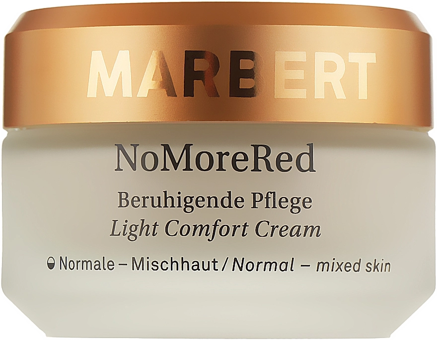 Marbert Заспокійливий крем для обличчя Anti-Redness Care NoMoreRed Light Comfort Cream - фото N1