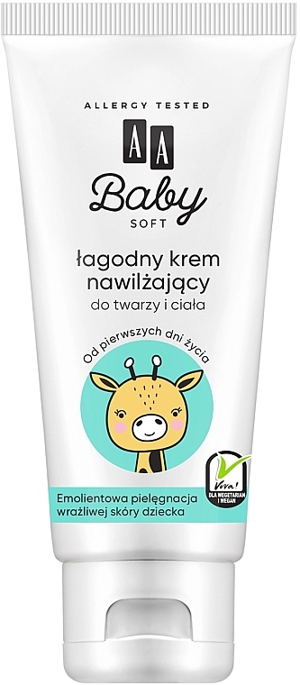 AA Увлажняющий крем для лица и тела Baby Soft - фото N1