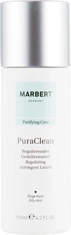 Marbert Очищающий тоник для жирной кожи Pura Clean Regulating Facial Toner - фото N2