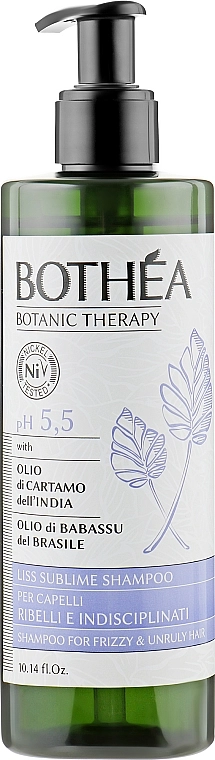 Bothea Botanic Therapy Шампунь для неслухняного волосся Liss Sublime Shampoo pH 5.5 - фото N1