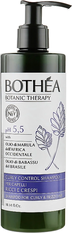 Bothea Botanic Therapy Шампунь для кучерявого волосся Curly Control Shampoo pH 5.5 - фото N1